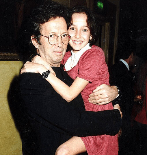 When She Was Young And With Her Father